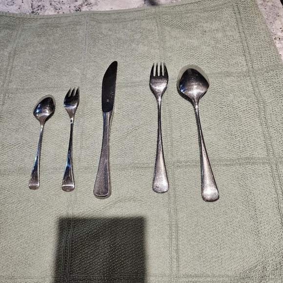 INCREDIBLY RARE 58 PC VTG WMF CROMARGAN GERMANY-FLAT WEAR - Picture 4 of 4